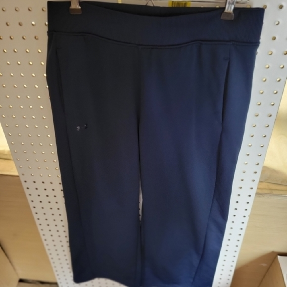Under Armour blue athletic pants sweatpants women's small loose‎ fit